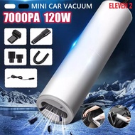 ELEVEN 2 7000PA 120W Suction Portable Mini Vacuum Cleaner Low Noise Handheld Vacuum for Car