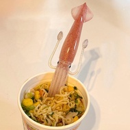 Squid Fork Octopus Fun Creative Japanese Funny Tableware Noodles Fork Instant I3e5