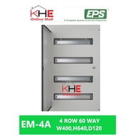 EPS EM-4A / EM - 4 * 4ROW 60WAY METAL CLAD ENCLOSE DB BOX