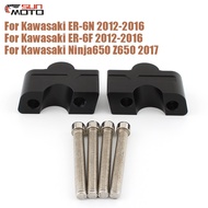 ER6F ER6N Handlebar Risers Heighten 30mm Handle Bar For Kawasaki ER-6N ER-6F ER 6F 6N Ninja650 Ninja