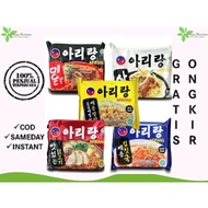 Instant Noodles/Korean Noodles/Arirang Noodle Spicy Kimchi Noodle Soup 120gr/Arirang Soup Bone Marrow Noodles HALAL