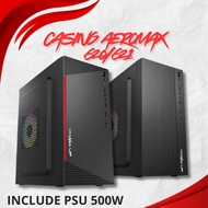 Aeromax AM-620/621 Case With 500W PSU Nero-225 || Aeromax AM-620/621 Case 500W PSU Micro-ATX