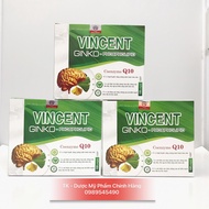 Viên Uống Vincent Ginko Coenzyme Q10 Hỗ Trợ Hoạt Huyết Tăng Cường Tuần Hoàn Máu Não Cải Thiện Tình T