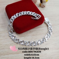 👉925 silver bangle  *sesuai untuk lelaki/perempuan