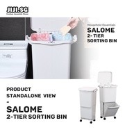 (JIJI.SG) SALOME 2 Tier Sorting Bin / Waste bin / Trash bin / Recycling bin / Kitchen Essential / jt