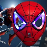 ของเล่นหน้ากาก หน้ากากเด็กเล่น ชุดแฟนซีสำหรับเด็ก Spider-Man Mask หน้ากาก สไปเดอร์แมน แบบมีไฟ ดิอเวนเจอร์ ฟรีไซส์ ผู้ใหญ่เด็กใส่ได้