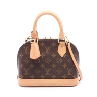 【二手】LOUIS VUITTONAlma BB Monogram 手提包 M53152 PVC 塗層帆布皮革 Alma BB 女士二手 B