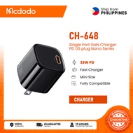 Mcdodo CH-648 Nano Series 33W PD Single Port Charger US Plug