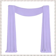 [kjyxgsncsjxsm] For Wedding Arch Draping Fabric for Wedding Ceremony 29.5 Inch X 26.25 Feet Sheer Cu