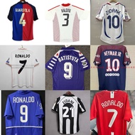 Hot retro jerseys Zidane Neymar Titi Messi Ronaldo classic football kits France national team weargt