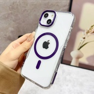 CLEAR CASE COLOR MAGSAFE iphone 17 / 17 AIR / 17 PRO / 17 PROMAX