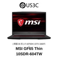 MSI GF65 Thin 15.6 FHD i7-10750H 8G 512GB GTX 1660 電競筆電 二手品