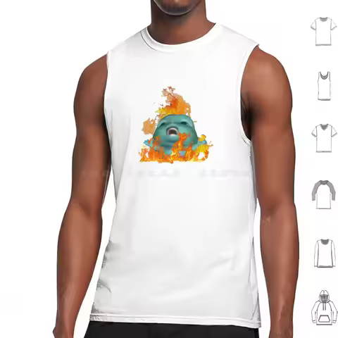 Bibble Sticker Pack Tank Tops Print Cotton Bibble Meme Meme Fairytopia Pack Flame