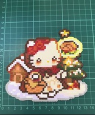 Hello Kitty拼豆成品