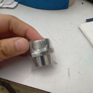 Over socket thread M 3/4" x F 1/2 ". over socket connection faucet 3/4 x1/2