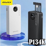 Awei P134K 20000mAh Power Bank and Fabric Shaver