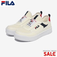 【FILA Korea】 FILA Kids Veltrap Slip-on KD White Blue White Shoes (Size-mm)