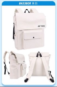 YONEX 米白雙肩羽毛球包  YY 羽毛球背囊 袋 BA338CR Backpack Bag