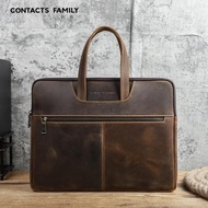 適用Apple Macbook Pro 15 leather case Handbag Laptop Bag皮包