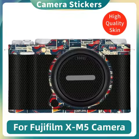Customized Sticker For Fuji Fujifilm X-M5 XM5 Decal Skin Camera Vinyl Wrap Film Anti-Scratch Protect
