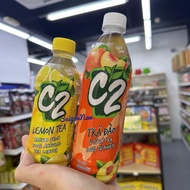 C2 Tra Xanh - Lemon Green Tea 360ml / C2 Tra Dao Peach Tea  455ml