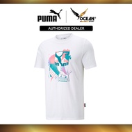 Puma Mens Fandom Graphic Tee Tshirt (White) 53610802
