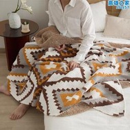 超柔半邊絨針織毯蓋毯小毯子午睡毯 沙發蓋毯休閒毛毯120*150cm