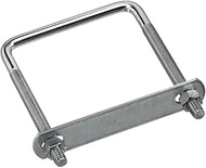 National Hardware N245-001 2192BC Lumber Size Square U Bolt in Zinc plated,3/8" x 3-5/8" x 5"