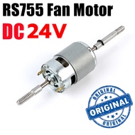 RS755 12V DC พัดลมมอเตอร์เปลี่ยน 220V AC สำหรับพัดลมไฟฟ้าพัดลมเสียงรบกวนต่ำเริ่มต้นตัวเก็บประจุ W / 