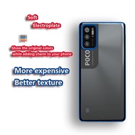 Xiaomi Redmi Note 10 10T Poco M3 Pro 4G 5G M2103K19G  Flexible Crystal Clear Silicone Phone Case Slim Fit Back Cover Soft TPU Electro-plating Bumper Thin Cute Shockproof Protective