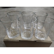 6 unit carlsbeg rock glass glass cup wine glass