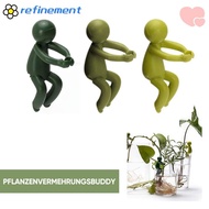 REFINEMENT Plant Support, Practical Cup Edge Plant Fixed Plant Propagation Partner, Durable Cute Hydroponic Plant Stand