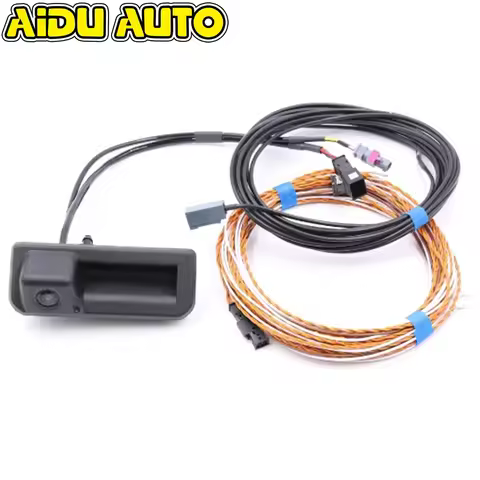 For NEW Audi Q5 FY A6 C8 A5 F5 80A 8W8 827 566 E Rear View Camera Trunk handle with Guidance Line Wi