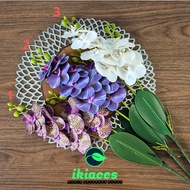 LATEX Orchid Flowers Artificial Orchid Flowers 2 Branches Fake Orchid Flowers Cheap Decorative Flowe