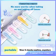 ⚡SG HOT SALE⚡Portable Contact Lens Removal Stick Tweezers Disposable Contact Lenses Wearing Stick Eye Care Silicone Clip