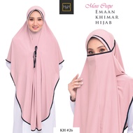 Mosecrepe emaan khimar hijab by H&H Exclusive V2