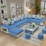 โซฟาห้องรับแขก living room sofa โซฟาโมเดิร์น โซฟาครอบครัว โซฟาเข้ามุม 7 ที่นั่ง รุ่น joyful s1