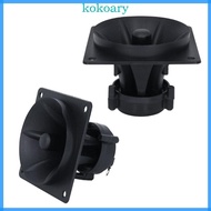 KOK 3Inch Square Horn Tweeter 75-150W Piezoelectric Ceramic Speakers For Loud  Frequency Sound Perfo