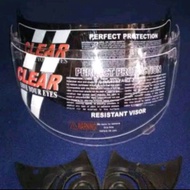 Kaca Helm Hondaa TRX R Full Face Bening & Pelangi