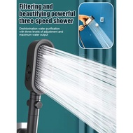 [IN STOCK] Home Booster Shower Set Handheld Beauty Lotus Filter Shower Head