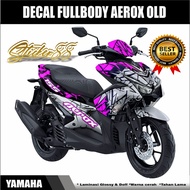 FULL BODY DECAL YAMAHA AEROX 155 2020 - 2022 COSTUME GRAPHIC EDITION / YAMAHA AEROX 155 DECAL STICKE