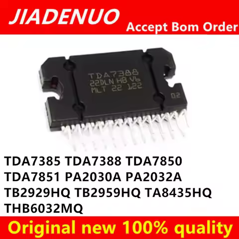 (5pcs)100% New TDA7385 TDA7388 TDA7850 TDA7851 PA2030A PA2032A TB2929HQ TB2959HQ TA8435HQ THB6032MQ 