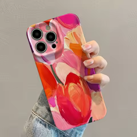 For Vivo IQOO 10 11 12 13 15 8 9 Pro Neo 11 3 5 6 8 7 9 10 z5 z6 z7 z8 z9 z3 z10 u5 Tulip Flower Har