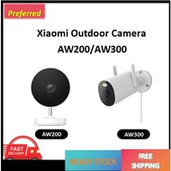 Xiaomi Outdoor Camera AW200/AW300 1080P/HD 2K IP65 Weatherproof Network surveillance cameras Global 