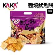 KAKA Sauce Grilled Squid Cake 120g Original Tainan Shrimp Anping Snacks