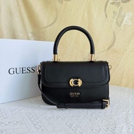 GUESS BAG แฟชั่นระดับไฮเอนด์ใหม่พิมพ์ลาย Presbyopic กระเป๋าสะพายไหล่เดียวกระเป๋าสะพายข้างผู้หญิงเรีย