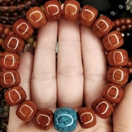 Tibetan Beef Bone Bracelet Yak Bone Barrel Beads Bone Beads Live Yak Bone Bracelet Goods LQ4.7