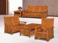 【傢俱網】X(24)824-1南洋檜木木板組椅(1+2+3+大小茶几)全組/全新品哦~~【台北都會區滿5000元免運費】