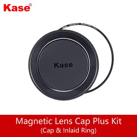 Kase Revolution Plus Magnetic Lens Cap Plus Kit (with Inlaid Ring) 49 52 58 62 67 72 77 82 95 112mm