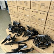 Inner Kilat Glossy Black For Yamaha Y15 Y15ZR V1 V2 Ysuku LC150 Exciter Doctor OEM 100% Original Doc